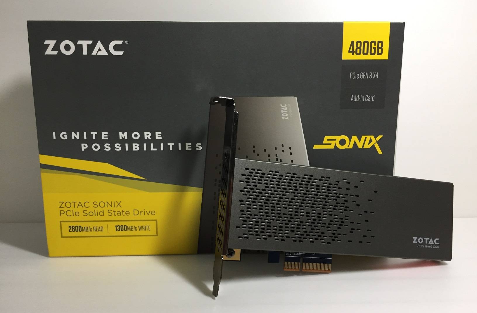 ZOTAC SONIX PCIe NVMe SSD