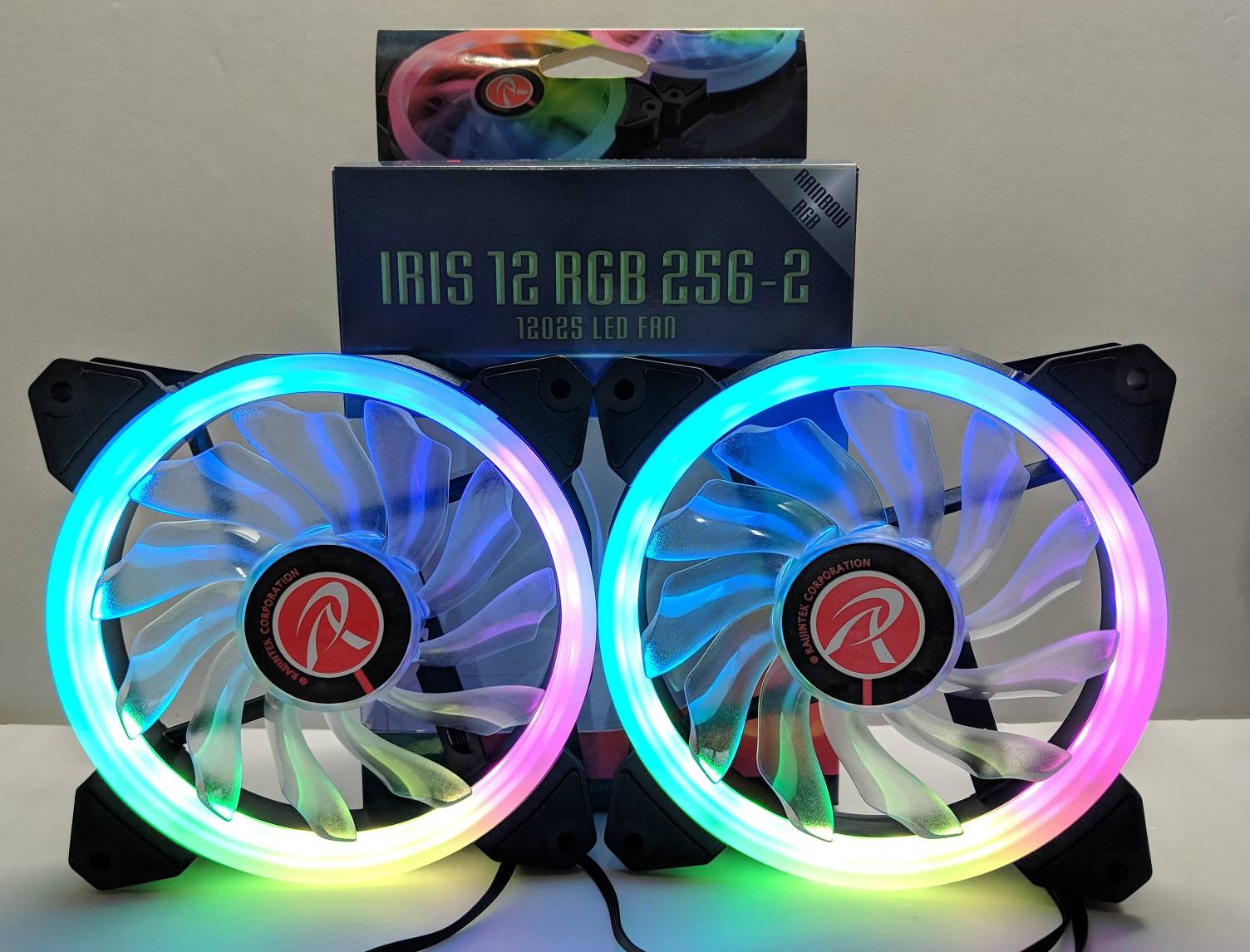 RAIJINTEK IRIS 12 Rainbow RGB Fan