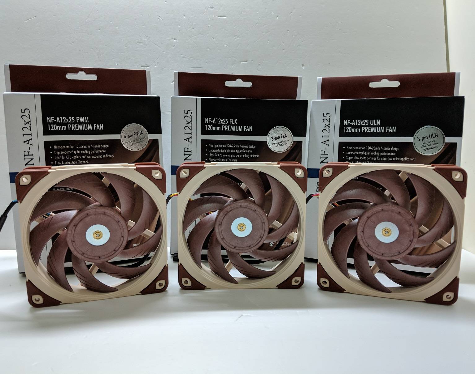 Noctua NF-A12x25 Fans