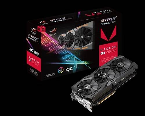 ASUS ROG Strix RX VEGA64 OC Edition 8GB