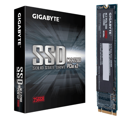 GIGABYTE PCIe NVMe M.2 SSD