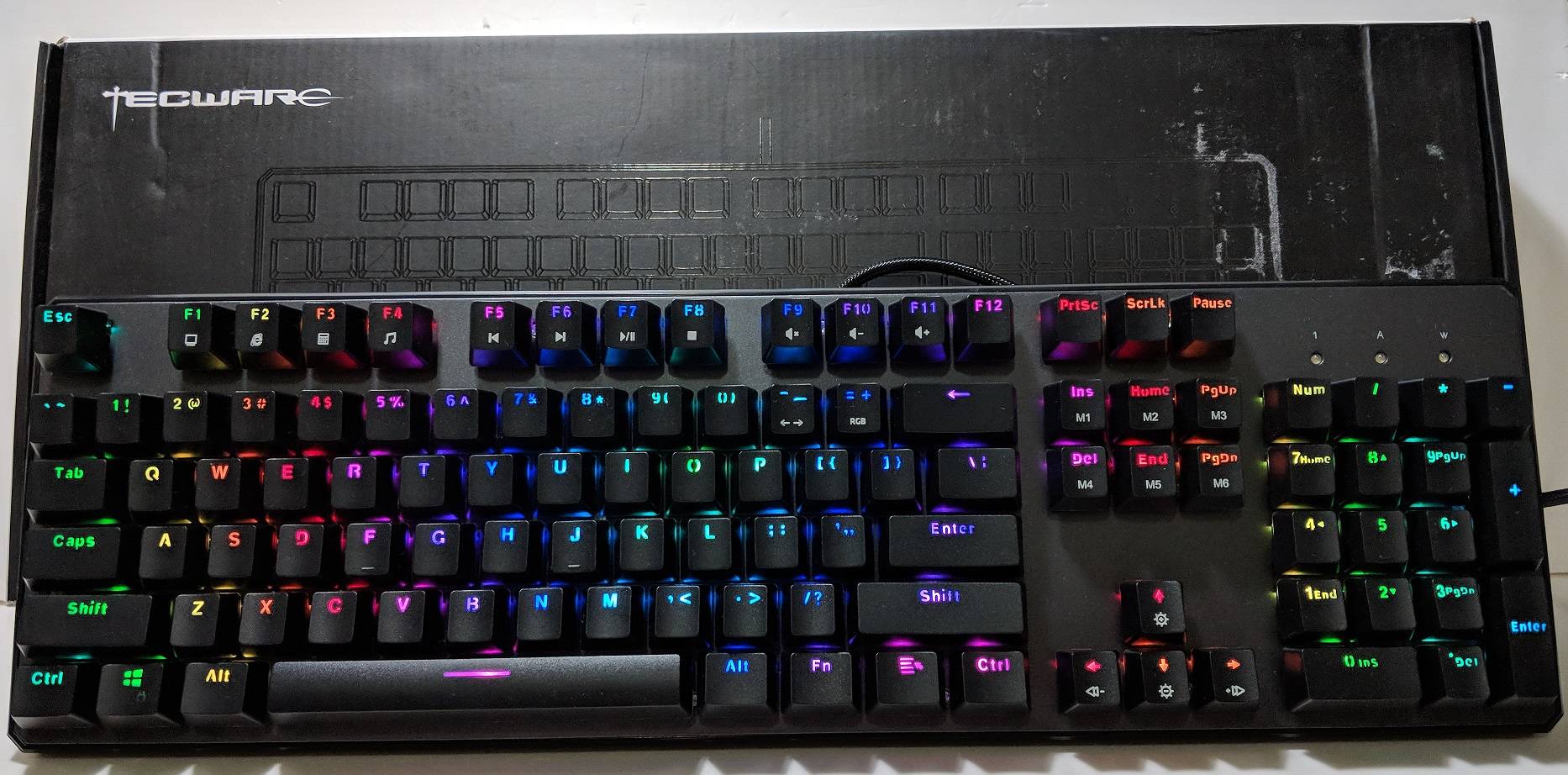 TECWARE Phantom RGB Mechanical Keyboard