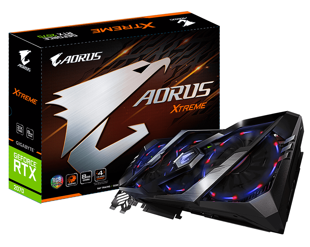 GIGABYTE AORUS GeForce RTX 2070 XTREME