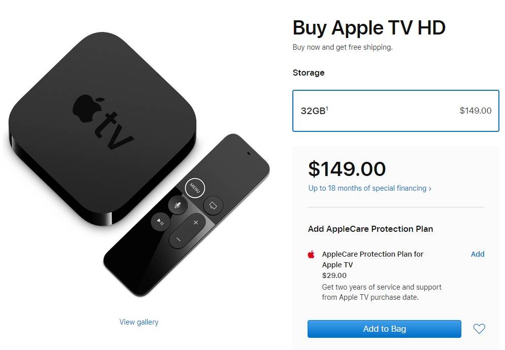 Apple TV HD