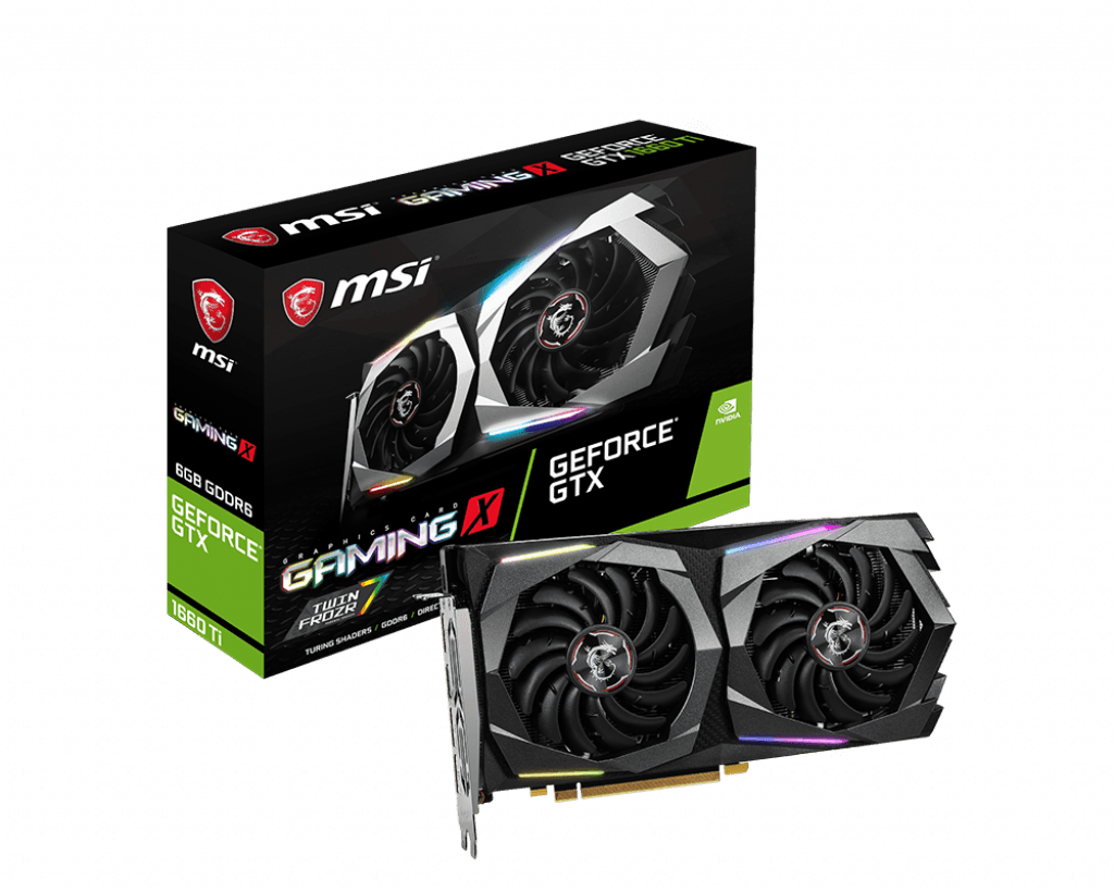 MSI GeForce GTX 1660 Ti Gaming X 6G