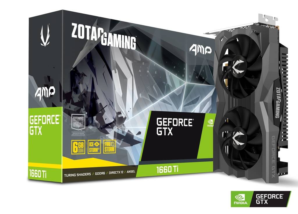 ZOTAC GeForce GTX 1660 Ti AMP