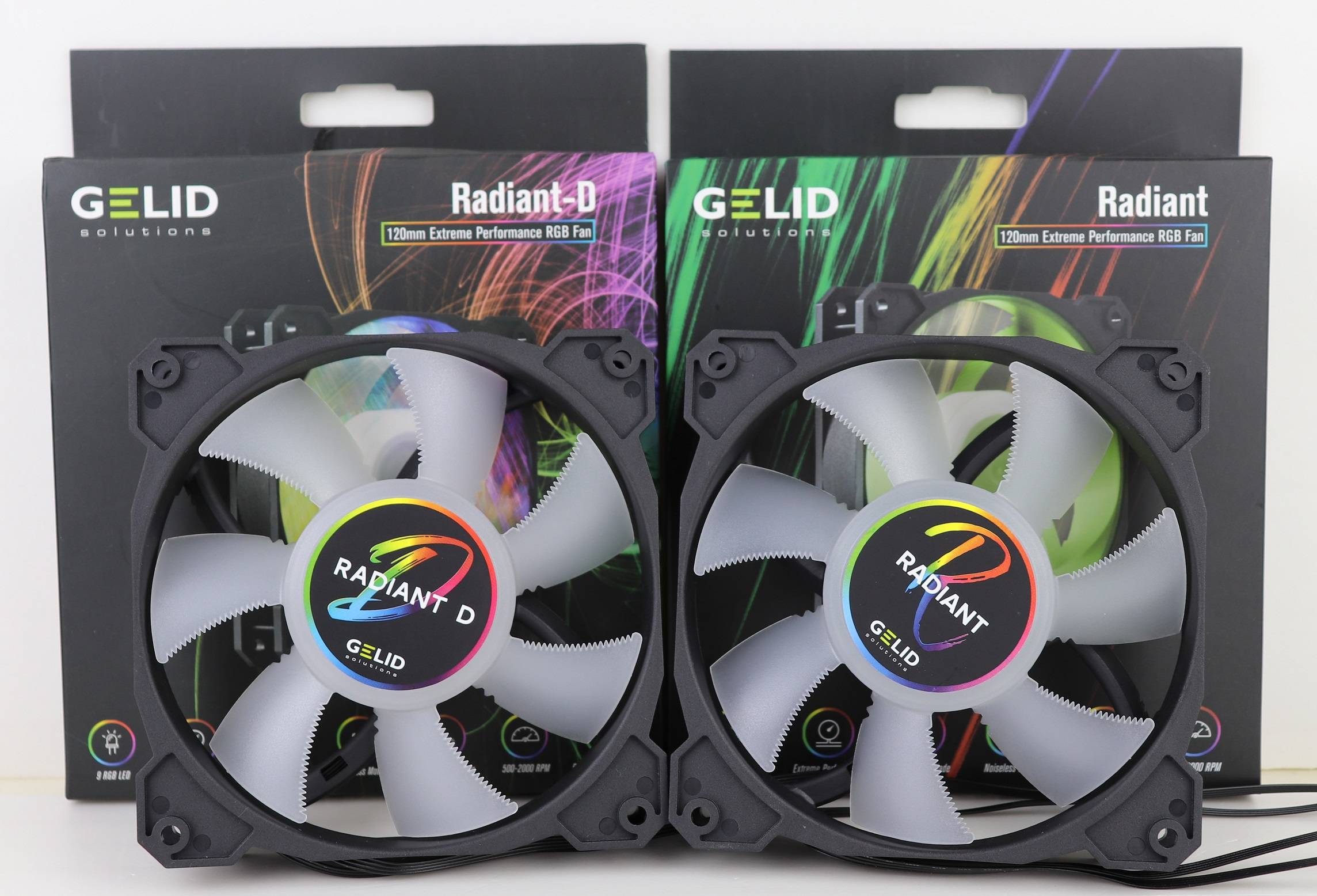 GELID Radiant/Radiant-D RGB Fans