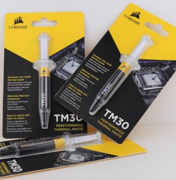 Corsair TM30 Thermal Compound – Unboxing and Review Corsair TM30 Thermal Compound
