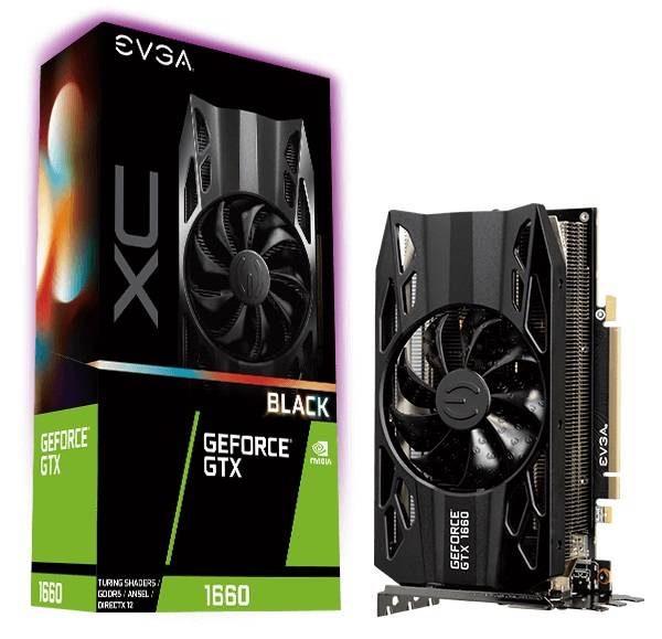 EVGA GeForce GTX 1660 XC Black GAMING