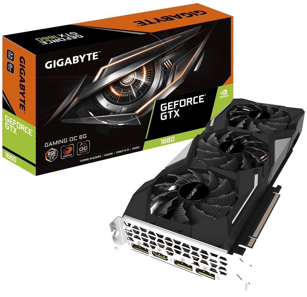 GIGABYTE GeForce GTX 1660 Gaming OC