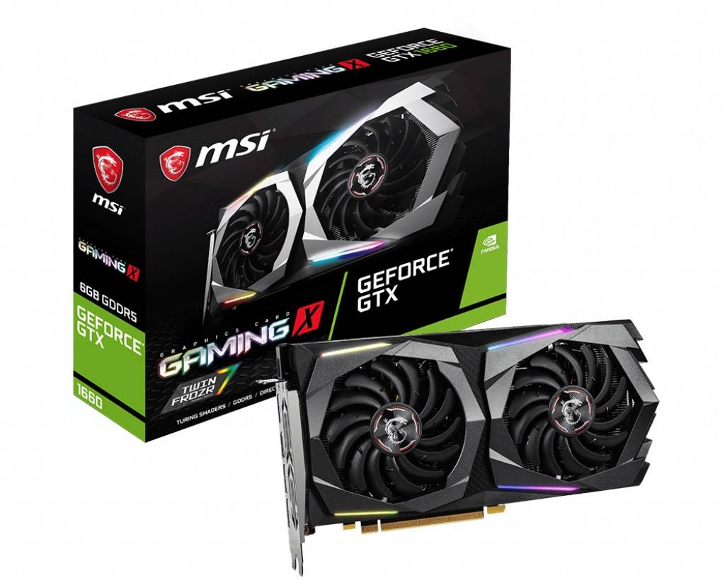 MSI GeForce GTX 1660 GAMING X 6G