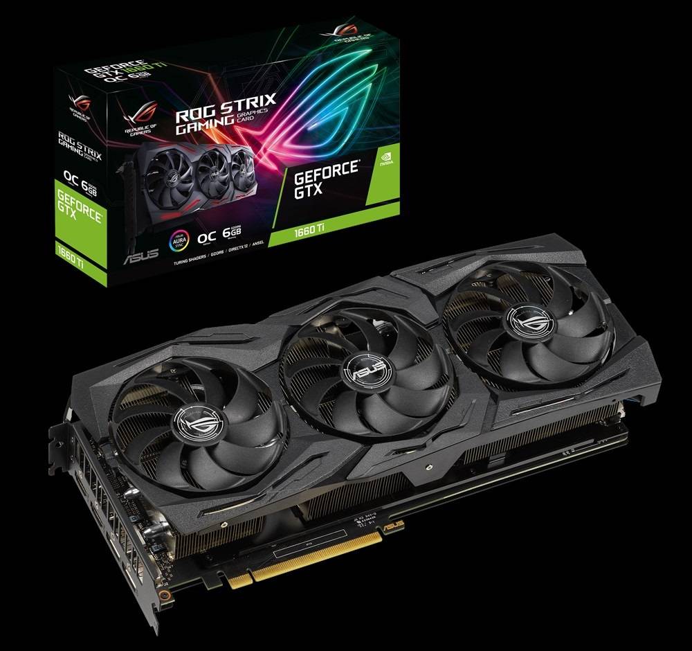 ASUS ROG Strix GeForce GTX 1660 Ti OC Edition