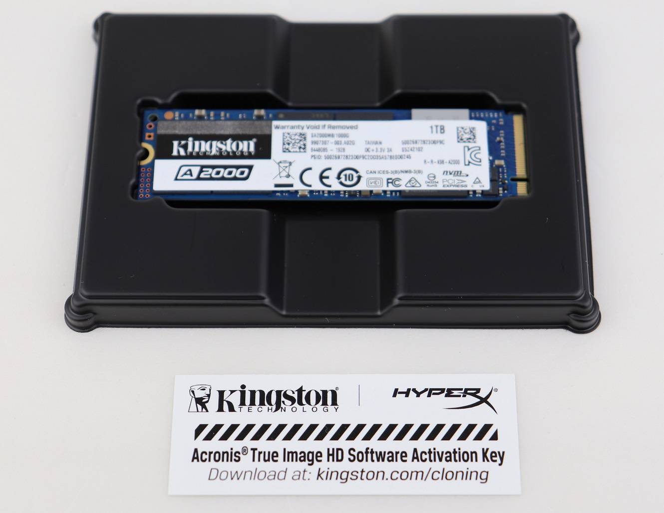 Kingston A2000 PCIe NVMe SSD