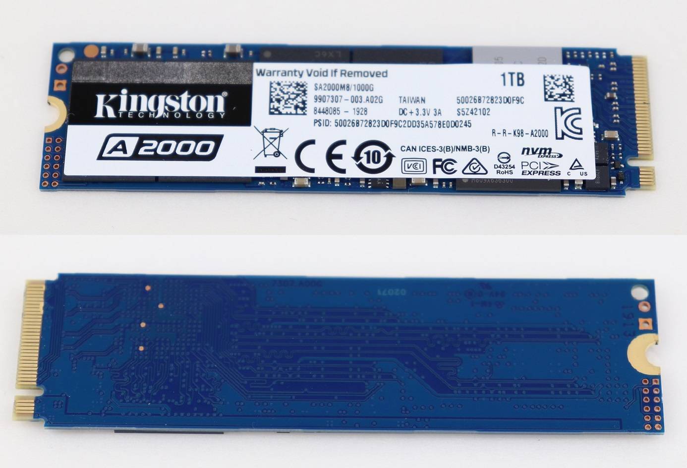 Panda crude oil Earthenware Unboxing and Review of Kingston A2000 1TB PCIe NVMe SSD | UnbxTech