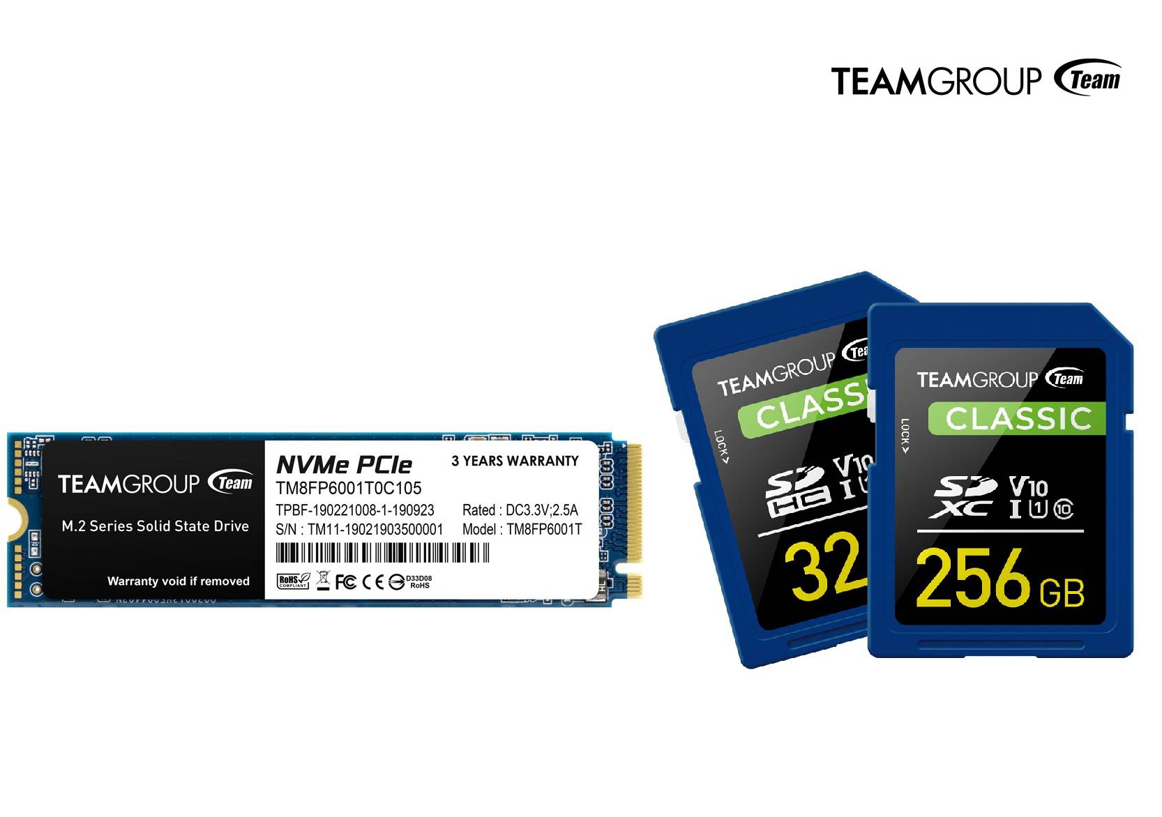 Team Group MP33 NVMe SSD