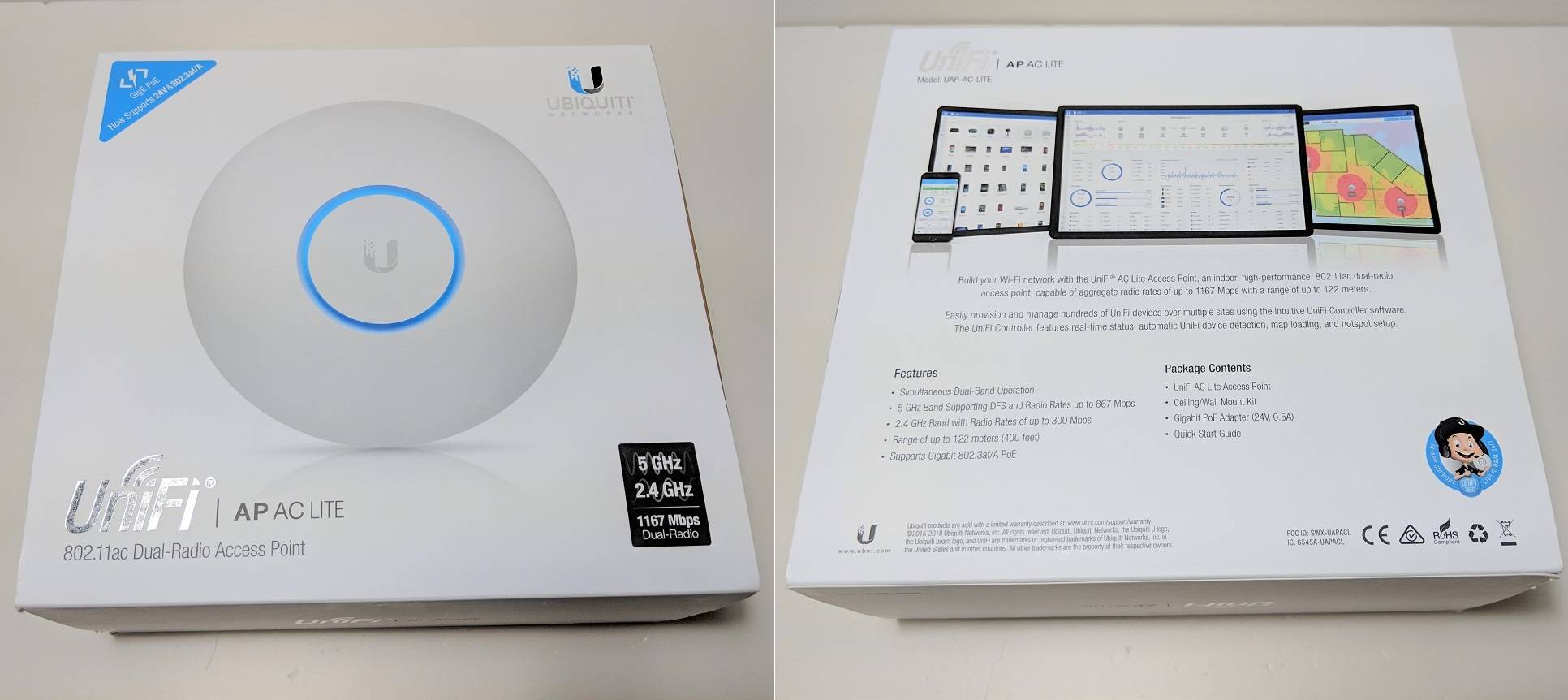 Unboxing and of Ubiquiti UniFi AP AC Lite WiFi Point | UnbxTech