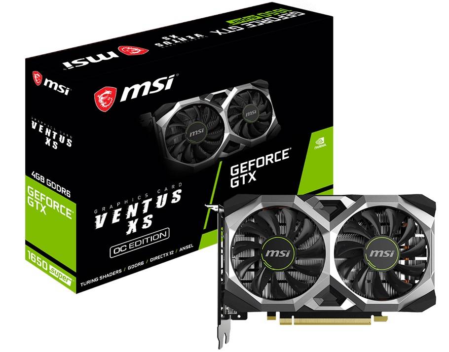 MSI GeForce GTX 1650 SUPER VENTUS XS OC