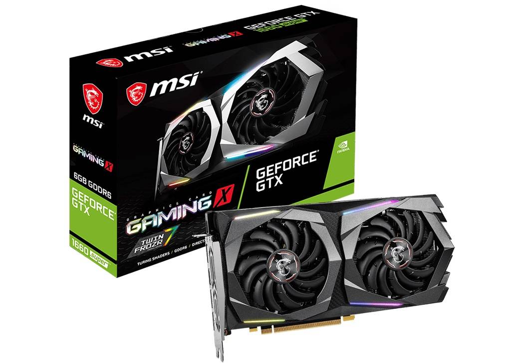 MSI GeForce GTX 1660 SUPER Gaming X