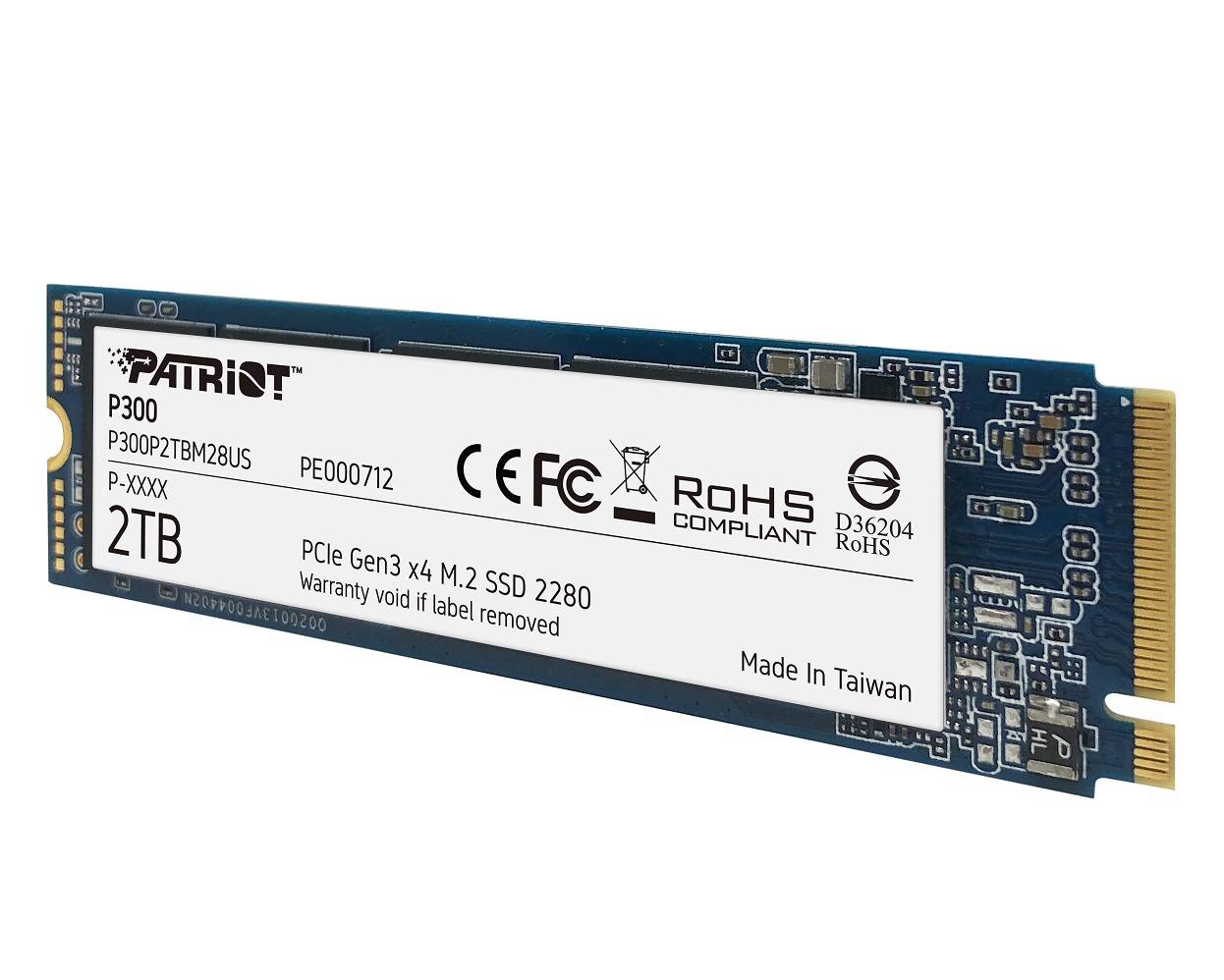 Patriot P300 PCIe NVMe SSD