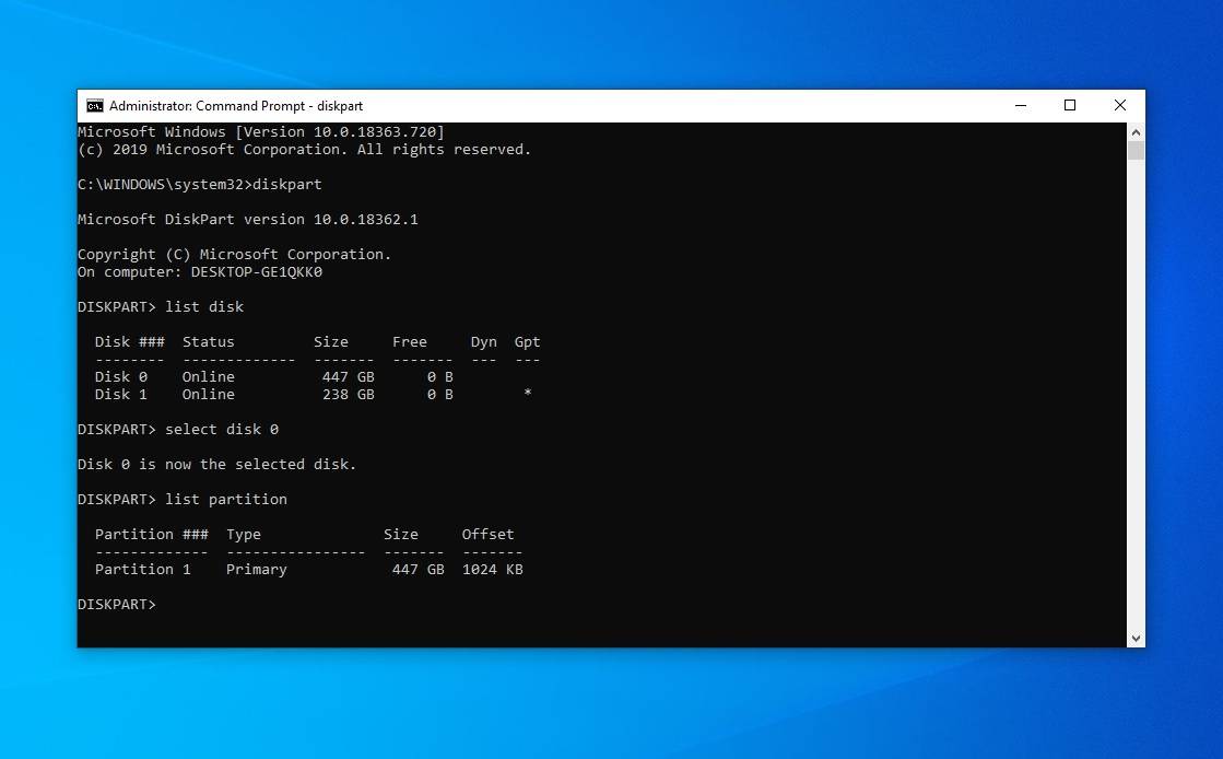 How to Your Drive with DiskPart Command in Windows |