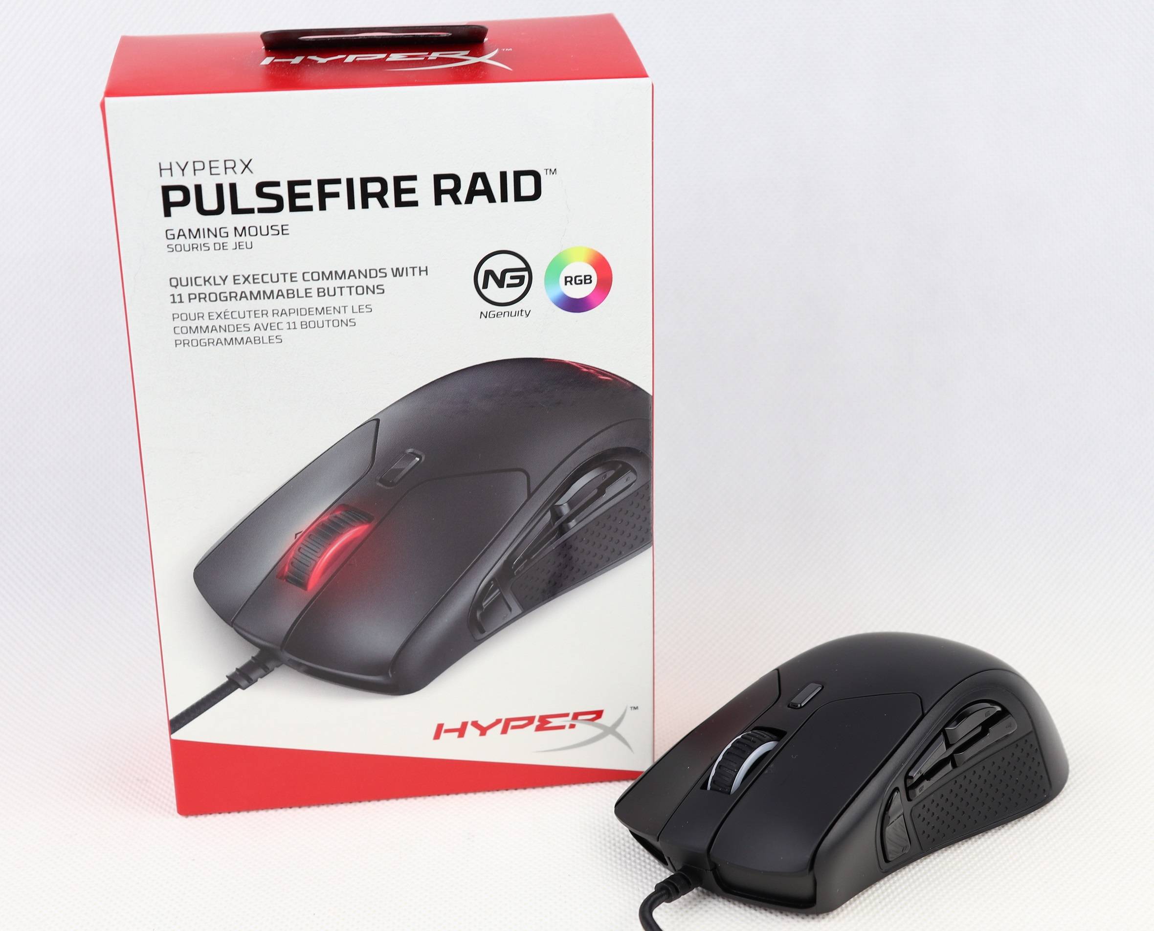 HyperX Pulsefire Raid RGB Gaming Mouse