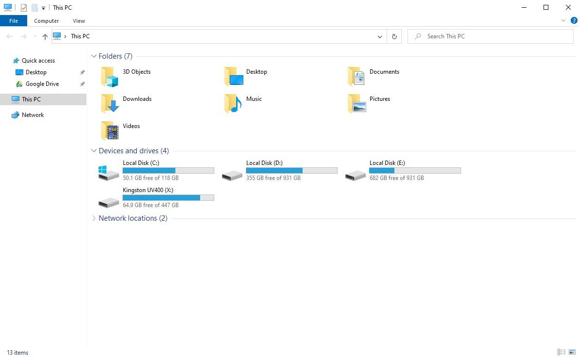 Windows File Explorer