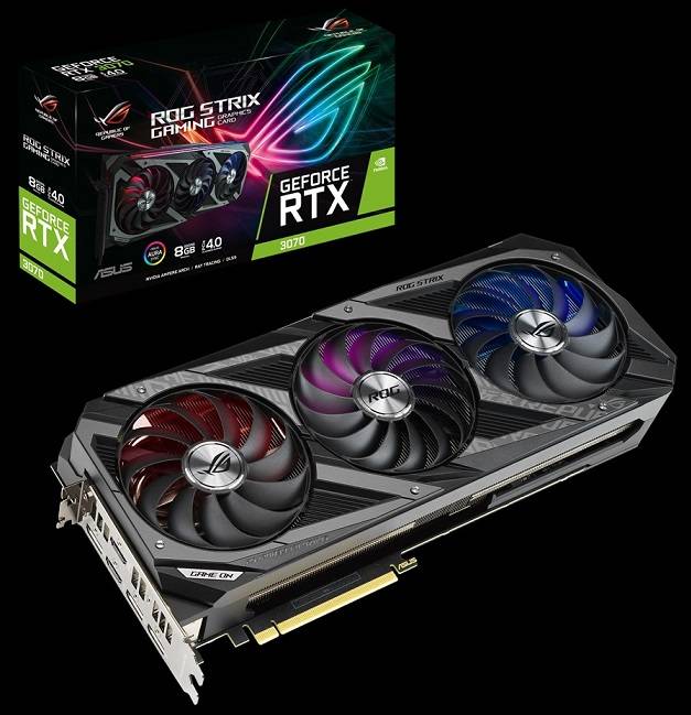 ASUS ROG Strix GeForce RTX 3070 Specifications | UnbxTech
