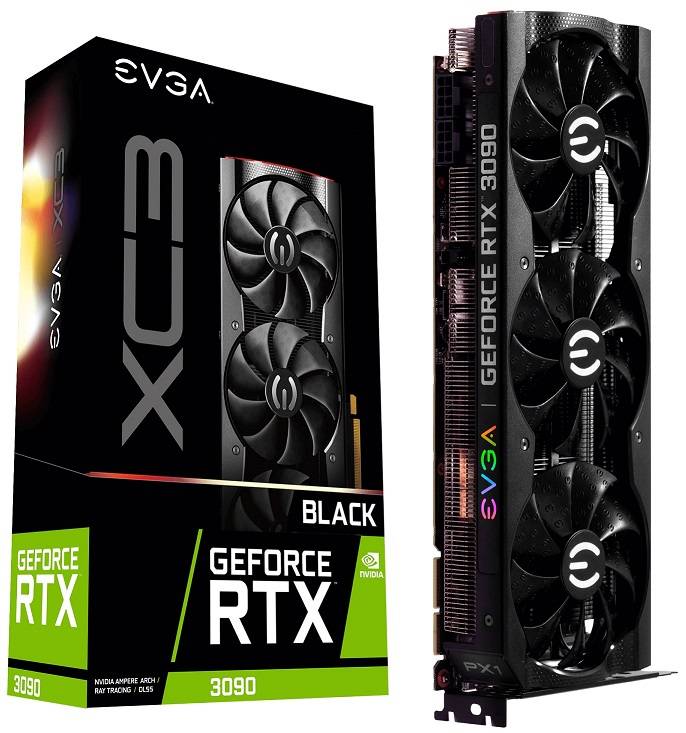 EVGA GeForce RTX 3090 XC3 BLACK GAMING