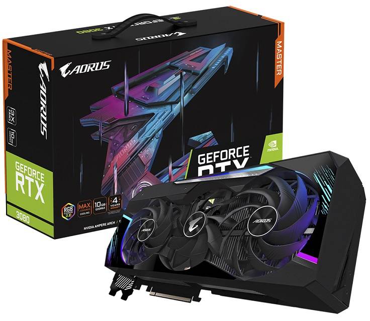 GIGABYTE AORUS GeForce RTX 3080 MASTER 10G