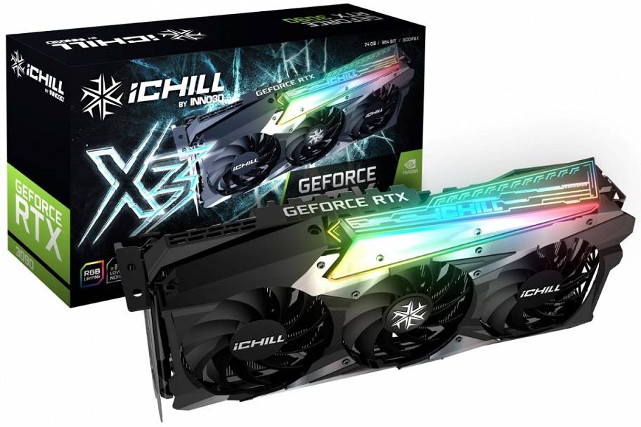 INNO3D GeForce RTX 3090 ICHILL X3