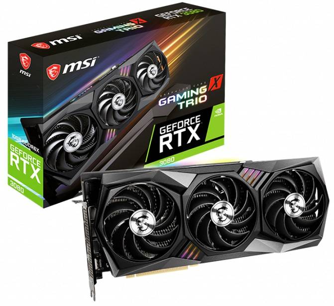 MSI GeForce RTX 3080 GAMING X TRIO 10G