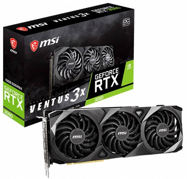 MSI GeForce RTX 3080 VENTUS 3X 10G OC