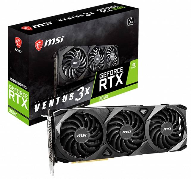 MSI GeForce RTX 3080 VENTUS 3X 10G