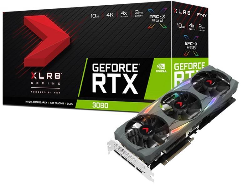 PNY XLR8 Gaming GeForce RTX 3080 EPIC-X RGB Version 2