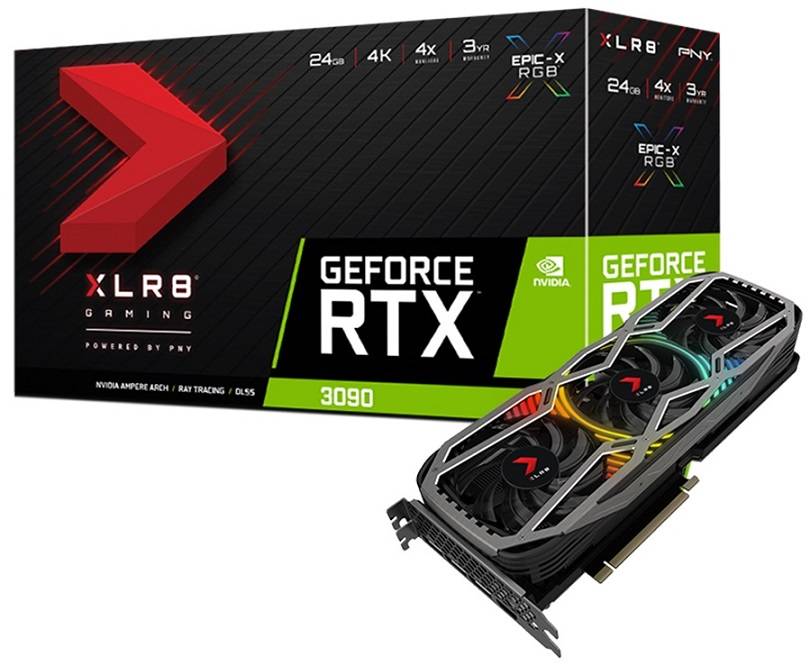 PNY XLR8 Gaming GeForce RTX 3090 EPIC-X RGB Version 1