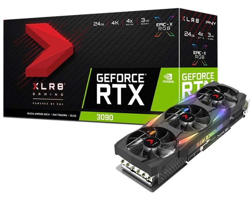 PNY XLR8 Gaming GeForce RTX 3090 EPIC-X RGB Version 2