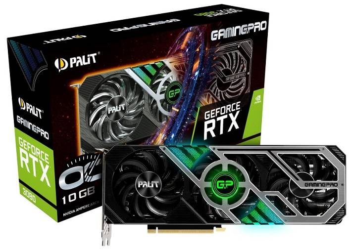 Palit GeForce RTX 3080 GamingPro OC Specifications | UnbxTech