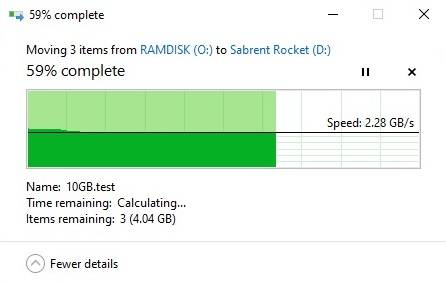 Sabrent Rocket PCIe NVMe SSD