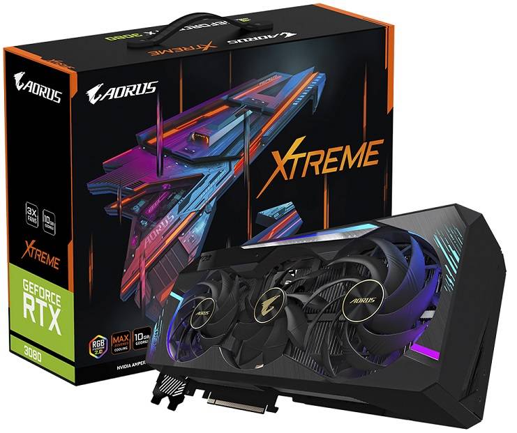 GIGABYTE AORUS GeForce RTX 3080 XTREME 10G