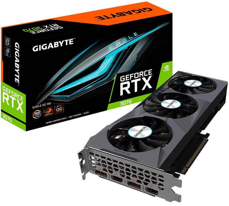 GIGABYTE GeForce RTX 3070 EAGLE OC 8G