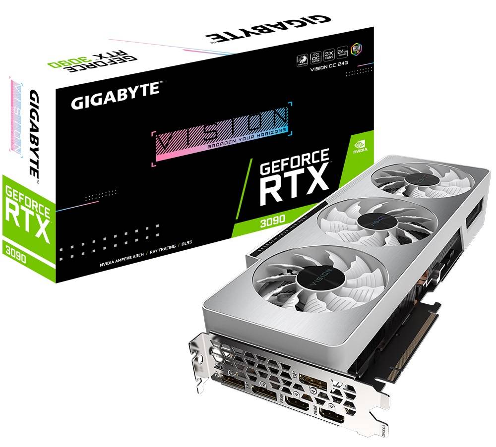 GIGABYTE GeForce RTX 3090 VISION OC 24G