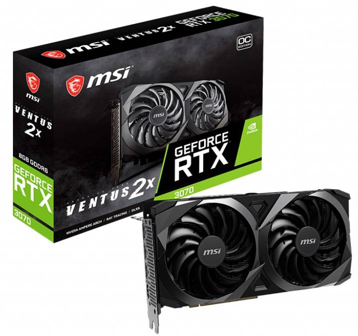 MSI GeForce RTX 3070 VENTUS 2X OC