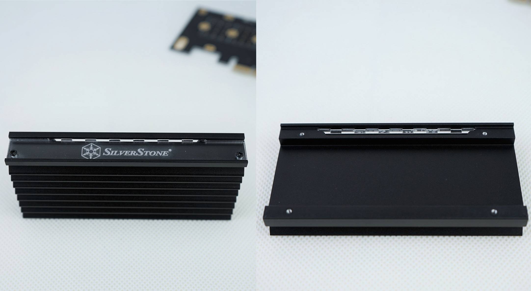 SilverStone ECM24-ARGB PCIe x4 SSD Adapter