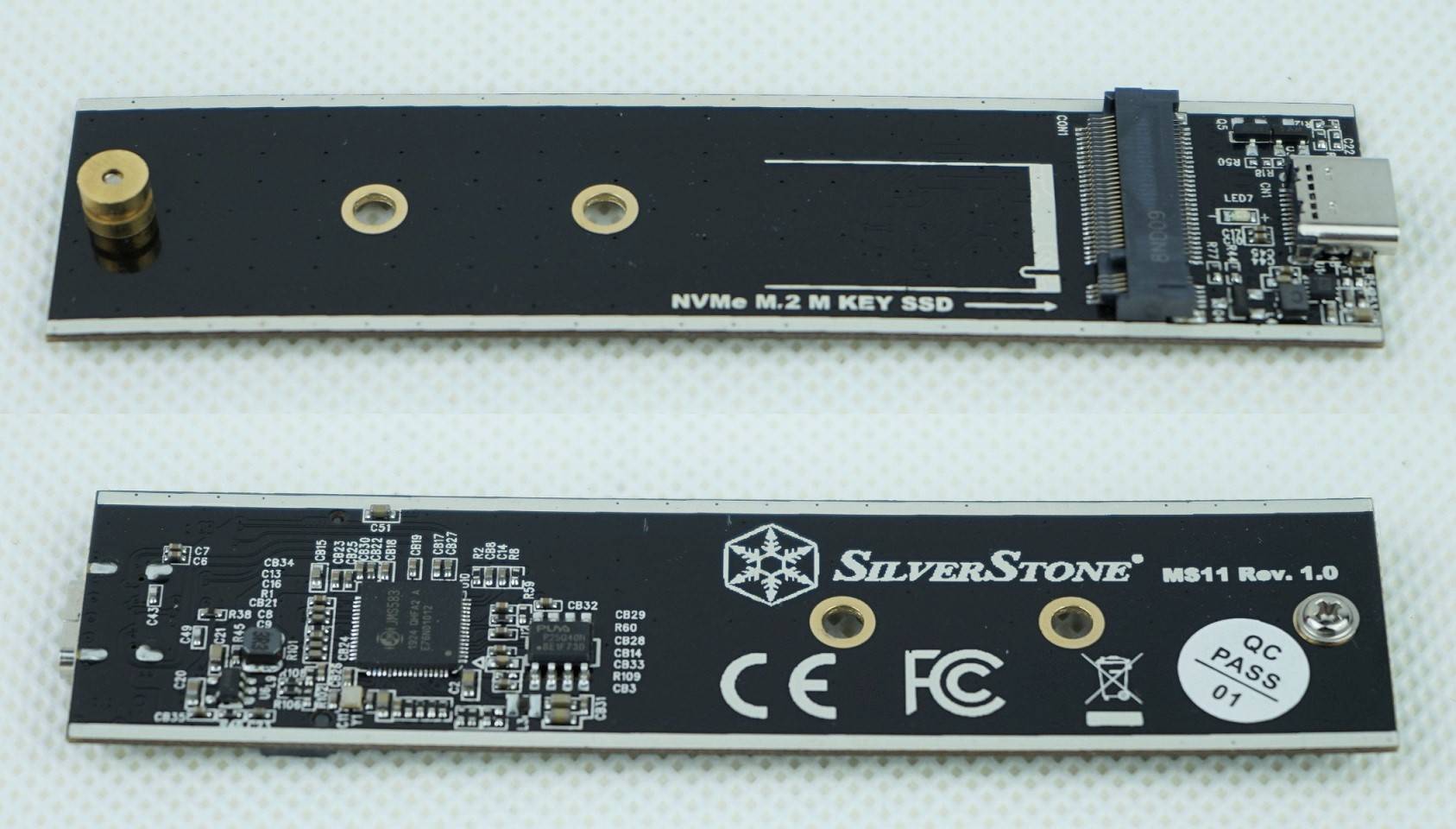 SilverStone MS11 External M.2 SSD Enclosure