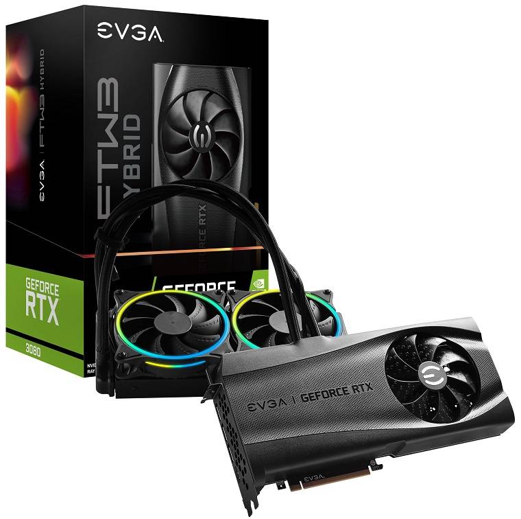 EVGA GeForce RTX 3080 FTW3 ULTRA HYBRID GAMING