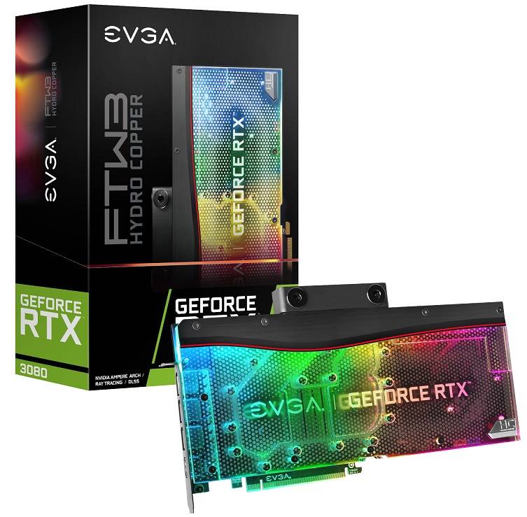 EVGA GeForce RTX 3080 FTW3 ULTRA HYDRO COPPER GAMING