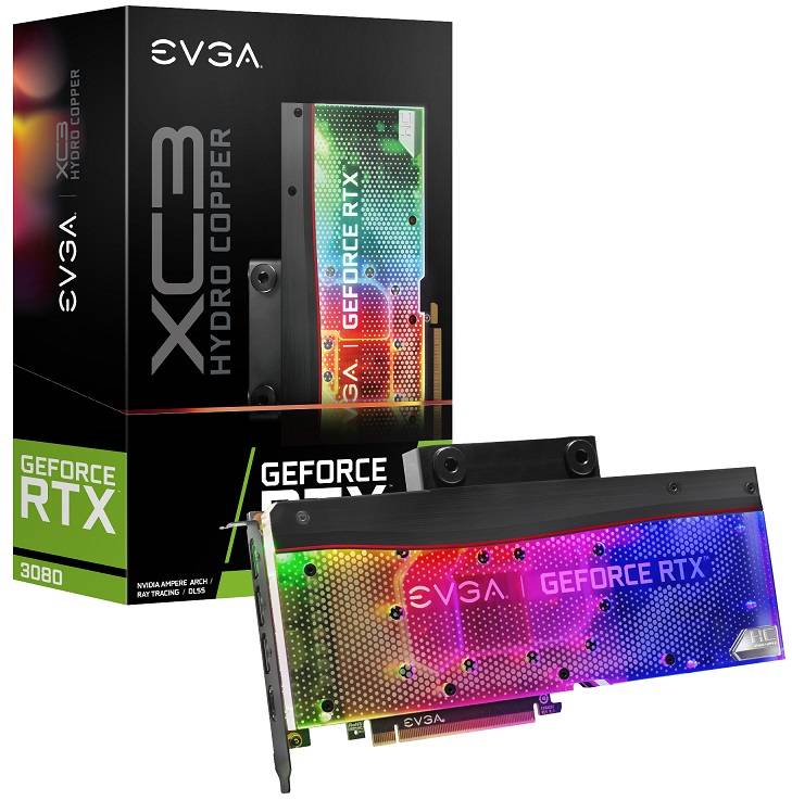 EVGA GeForce RTX 3080 XC3 ULTRA HYDRO COPPER GAMING