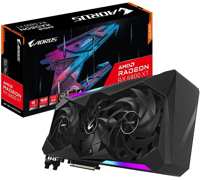 GIGABYTE AORUS Radeon RX 6800 XT MASTER 16G