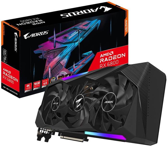 GIGABYTE AORUS Radeon RX 6800 XT MASTER TYPE C 16G