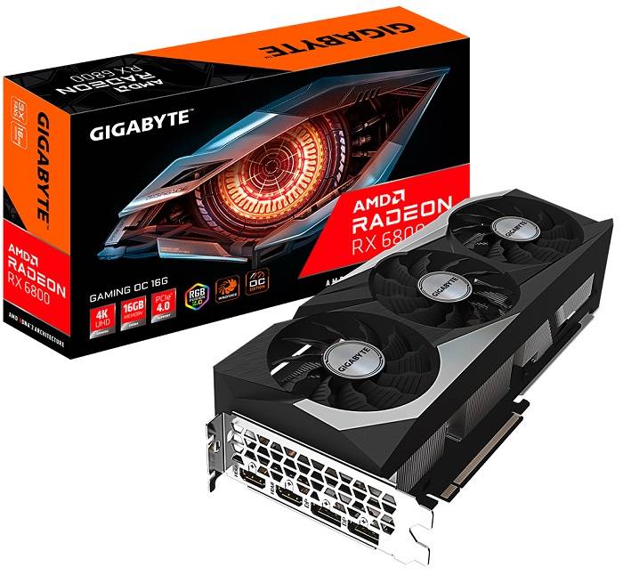 GIGABYTE Radeon RX 6800 GAMING OC 16G